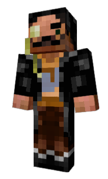 Minecraft скин по нику BOBEW