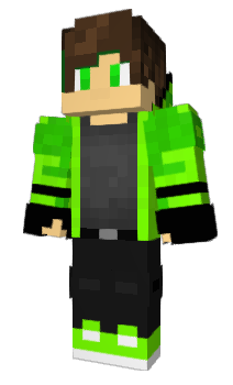 Minecraft skin MidnightPvP