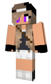 Minecraft skin GirlLP