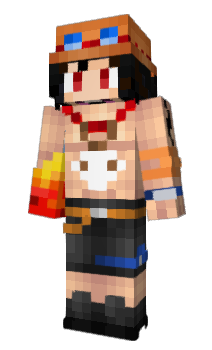 Minecraft skin OnePiece_