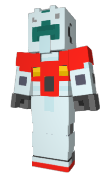 Minecraft skin GundamRobot