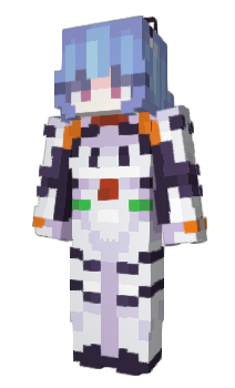 Minecraft skin evngelion