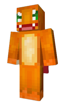 Minecraft skin chamander_