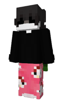 Minecraft skin poukkar