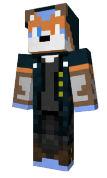 Minecraft скин по нику SnartyFox