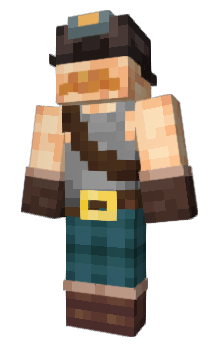 Minecraft скин по нику KevinTheCube