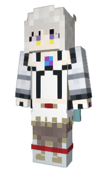 Minecraft skin Bwue