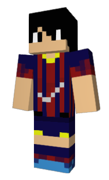 Minecraft skin Messi1010