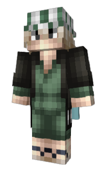 Minecraft skin RedCreepercape