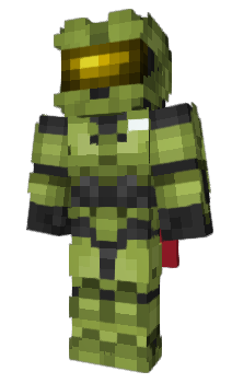 Minecraft скин по нику MasterChief_117