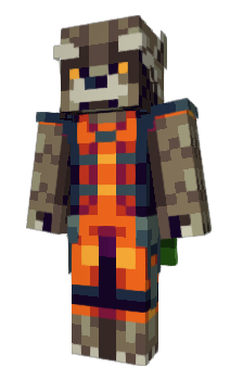 Minecraft skin Rocket