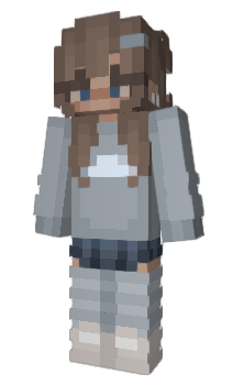 Minecraft skin MrsCloud