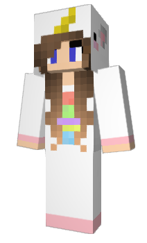 Minecraft skin Girl_Unicorn