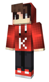 Minecraft скін по ніку KrishGamer98YT