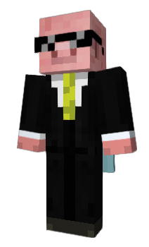 Minecraft скин по нику SuperGloukh8SLF