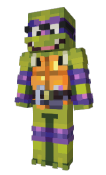 Minecraft skin Donnatello