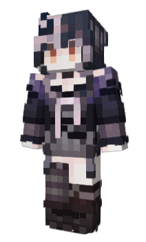 Minecraft skin TotallyToxicGoth