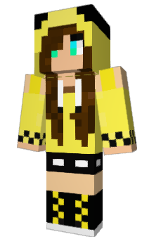 Minecraft skin Melanje