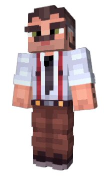 Minecraft skin NumberFourteen