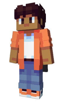 Minecraft skin shavemyhair