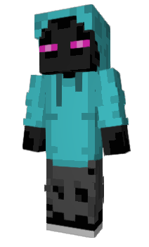 Minecraft skin Blue_Hoodie_