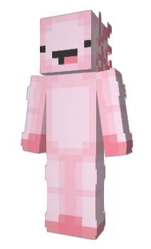 Minecraft skin iloveaxolotls