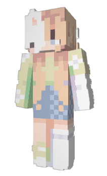 Minecraft skin PeachSpore