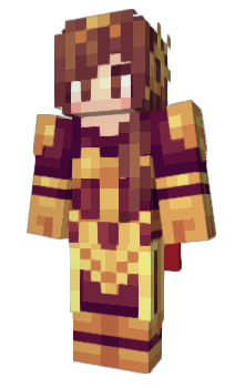 Minecraft skin Leona