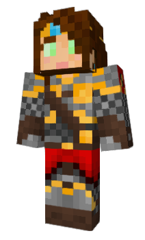 Minecraft skin Oraline