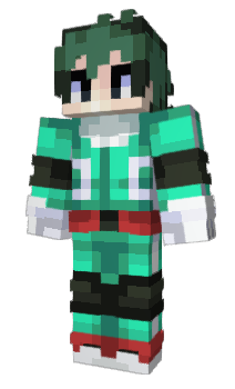 Minecraft skin Izuku_Midoriya21