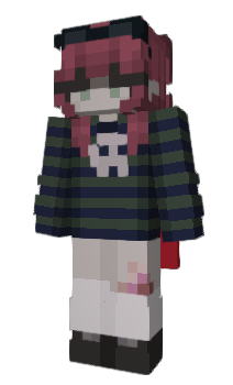 Minecraft skin girlonsaturne
