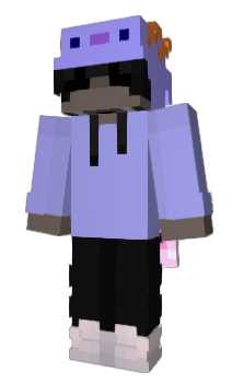 Minecraft skin Axolotl35
