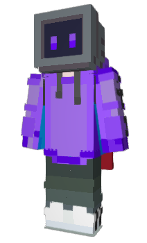 Minecraft skin Dream_Purple