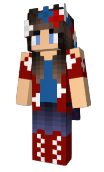 Minecraft скін по ніку JettaraRose