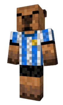 Minecraft skin CarpinchoARG