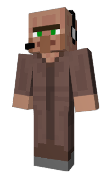 Minecraft скин по нику VillagerGamer