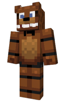 Minecraft skin fnfreddy