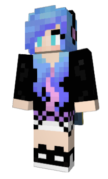 Minecraft skin blueloving