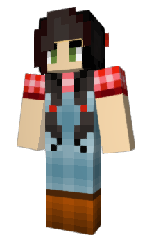 Minecraft skin Amandiine2200