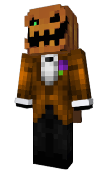Minecraft skin ScaryPumpkin1