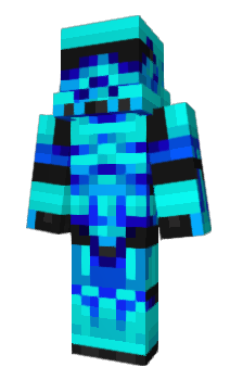 Minecraft skin BlueLeader