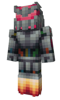 Minecraft скин по нику Albinism