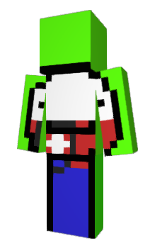 Minecraft skin cestoviny