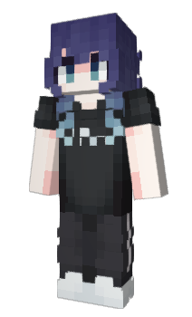 Minecraft skin AkaneKuro