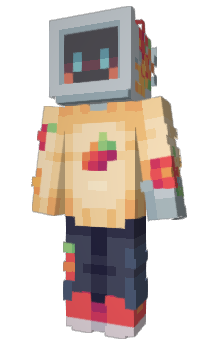 Minecraft skin NEBLUE