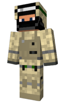 Minecraft скин по нику TrooperA