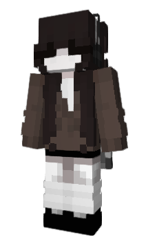 Minecraft skin Wolf_face53