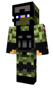 Minecraft скин по нику tankman6