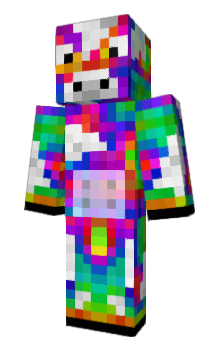 Minecraft skin ColorfulCow