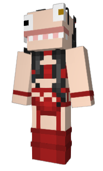 Minecraft skin Lettered